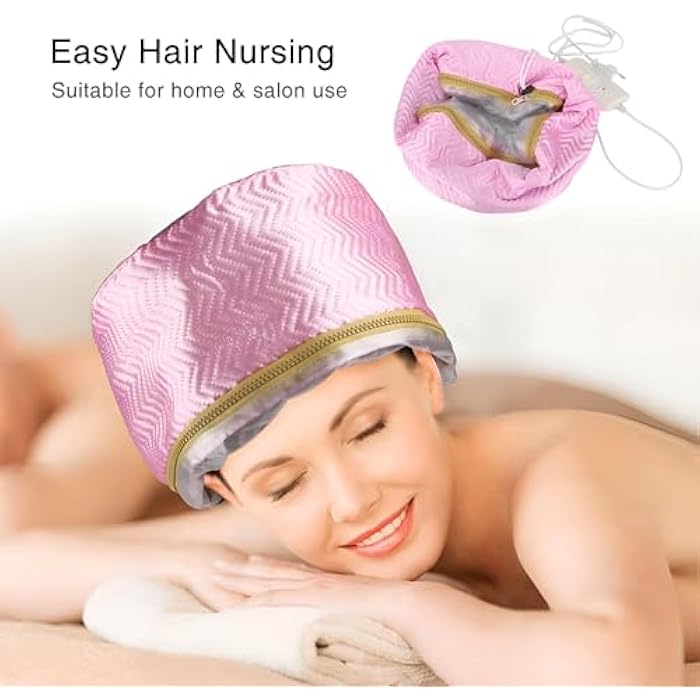 Intensive Hair Care - Discover the Benefits of Adjustable Heat Portable Electric Cap for Deep Nourishment and Home Use - Image 3